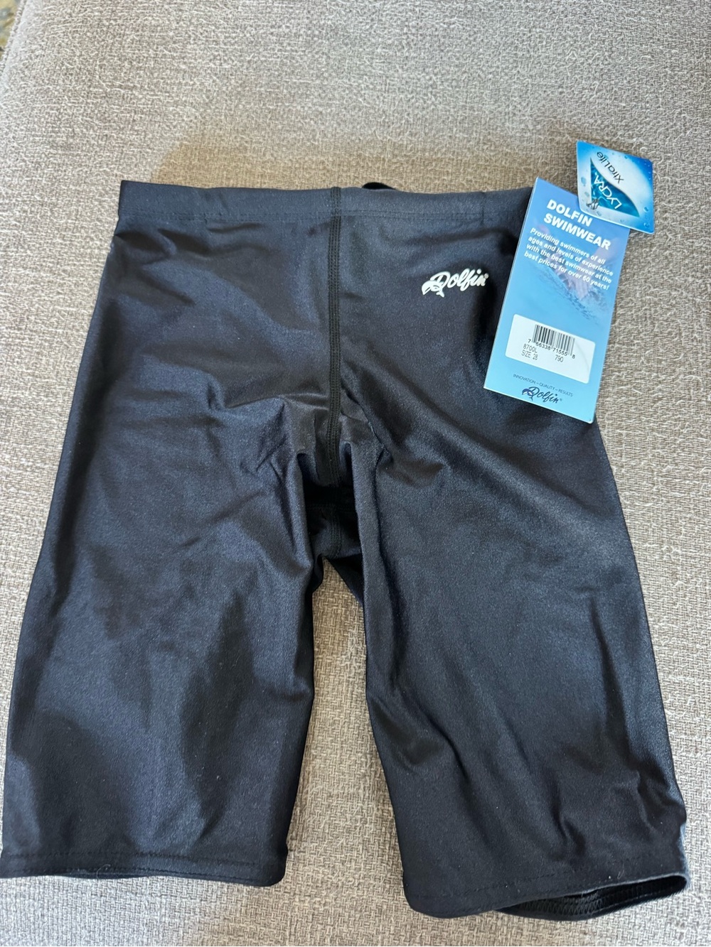 Dolfin Black Competitive Jammer Swimwear